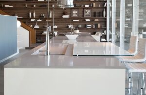 Cubierta de cocina de cuarzo Kensho